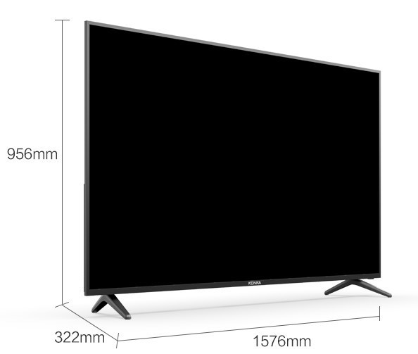 康佳 LED70U5 70英寸4K网络智能平板液晶电视机