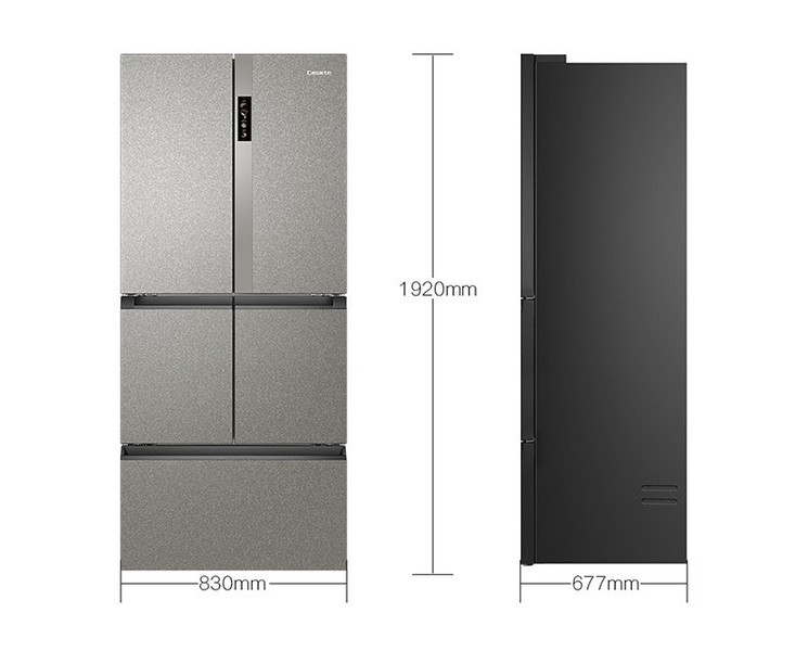 卡萨帝520L多门超薄嵌入式家用冰箱