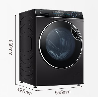 海尔 BD14176LU1 10公斤纤美直驱大筒径变频滚筒洗衣机